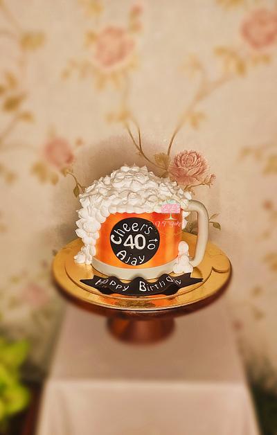 Beer mug cake - Cake by Arti trivedi