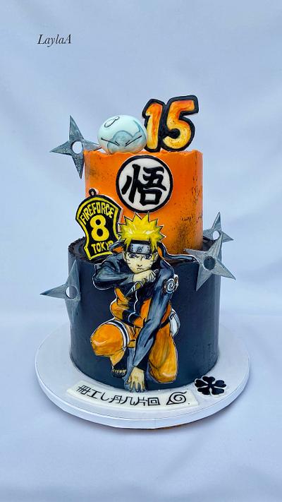 Naruto birthday cake  - Cake by Layla A