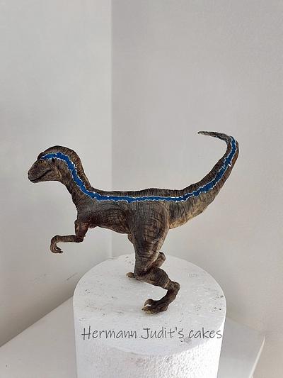 Velociraptor caketopper - Cake by Judit