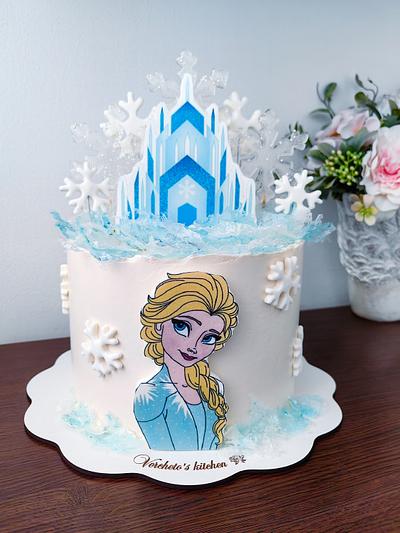 Elsa cake - Cake by Vyara Blagoeva 