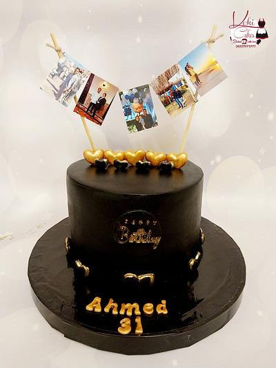 "Birthday cake for him" - Cake by Noha Sami