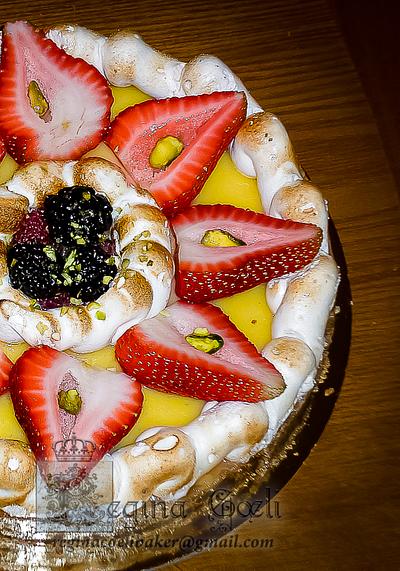 Strawberry Passion Tart - Cake by Regina Coeli Baker