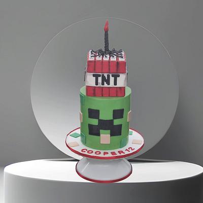Minecraft cake - Cake by The Custom Piece of Cake