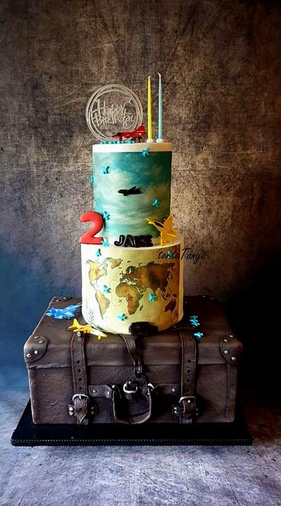 Traveler cake for Jake, 2 year old big boy  - Cake by tortaTanya