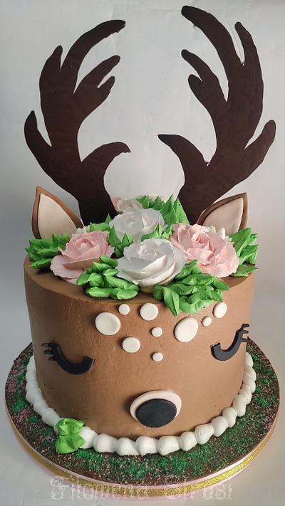 Reindeer cake  - Cake by Filomena