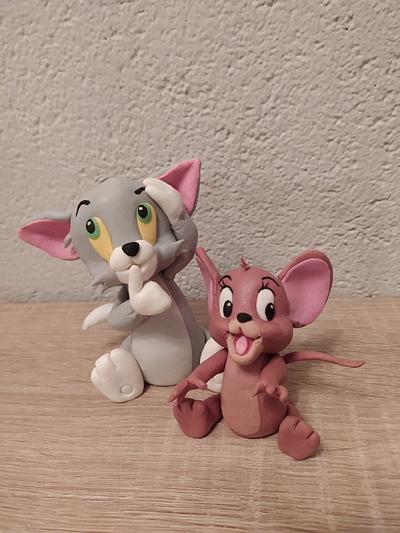 Baby Tom and Jerry - Cake by Petra