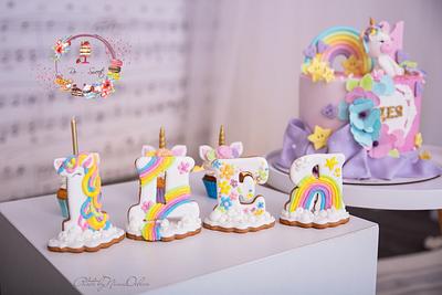 Unicorn 🦄 cookies 🍪 - Cake by Rositsa Aleksieva