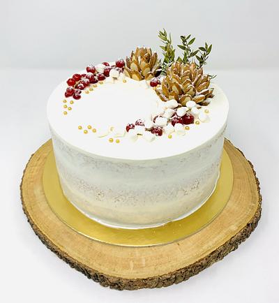 My light Christmas  - Cake by Annette Cake design