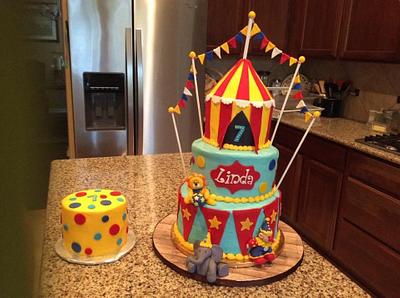 Circus is fun - Cake by cindy Zimmerman