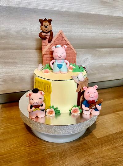 The three little pigs - Cake by DaraCakes