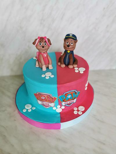 Торта чейз и скай!  - Cake by CakeBI9
