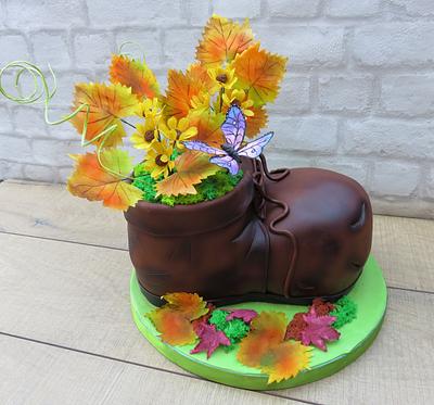 Garden shoe - Cake by Nora Yoncheva