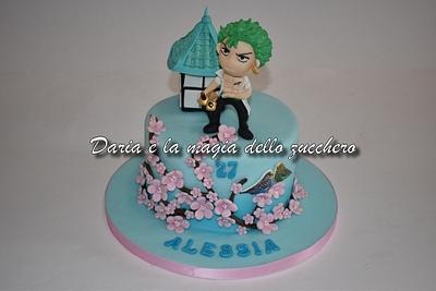 Zoro cake - Cake by Daria Albanese