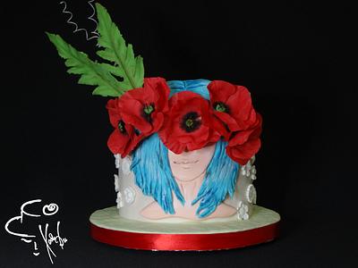 Poppies - Cake by Diana
