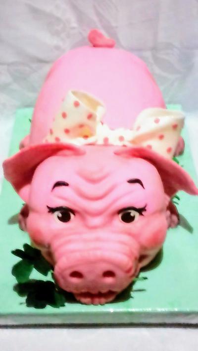 Fortune pig 🐖 - Cake by Édesvarázs