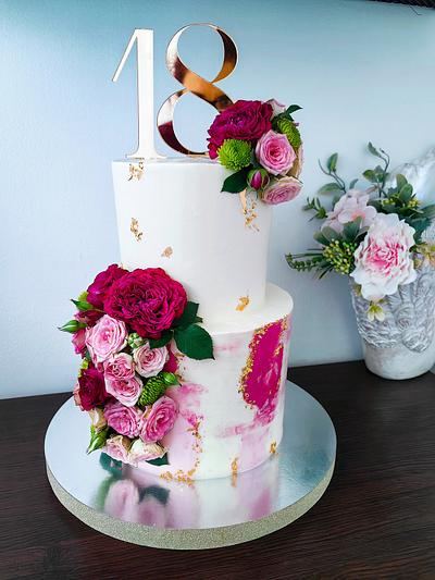Flowers cake - Cake by Vyara Blagoeva 