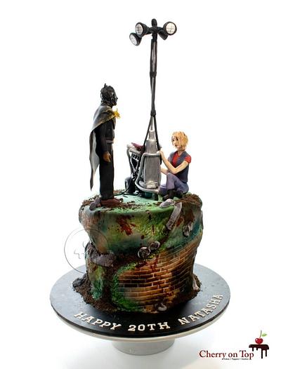 DeadbyDaylight - horror game cake 🧟‍♀️🧟🧟‍♂️🧛🧛‍♀️🧛‍♂️🧍‍♀️  - Cake by Cherry on Top Cakes
