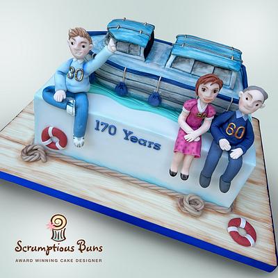 "170 Years" Birthday Cake - Cake by Scrumptious Buns