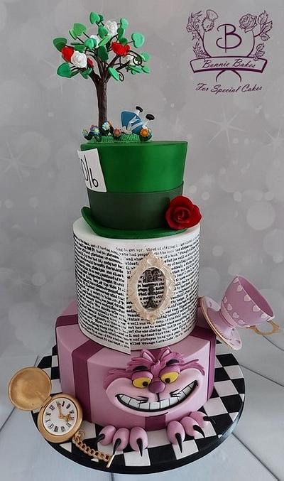Alice in Wonderland cake - Cake by Bonnie Bakes UAE