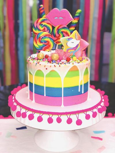 Cake, Drip, sprinkles and Candy - Cake by Cakes For Fun