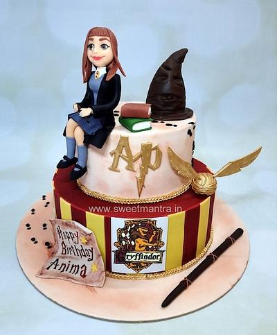 Harry Potter cake for wife's birthday - Cake by Sweet Mantra Homemade Customized Cakes Pune