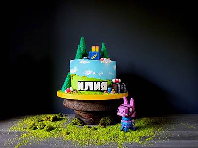 Fortnite cake - Cake by Radoslava Kirilova (Radiki's Cakes)