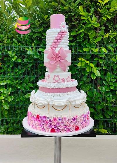 Wedding Cake - Cake by Ruth - Gatoandcake