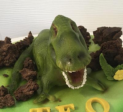 Dinosaur cake - Cake by Doroty