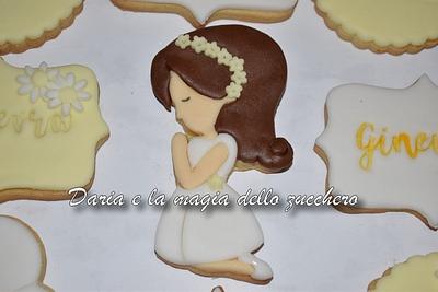 First communion cookie - Cake by Daria Albanese