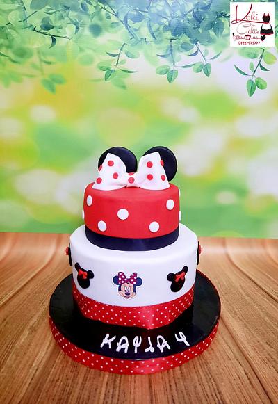 "Minnie Mouse Cake" - Cake by Noha Sami