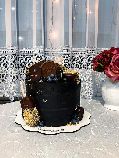 Dark chocolate cake - Cake by Vyara Blagoeva 