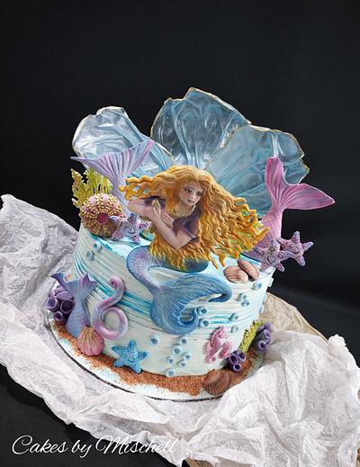 Mermaid cake - Cake by Mischell