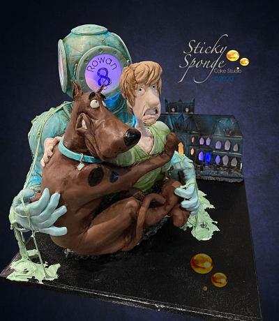 Scooby Doo birthday cake - Cake by Sticky Sponge Cake Studio
