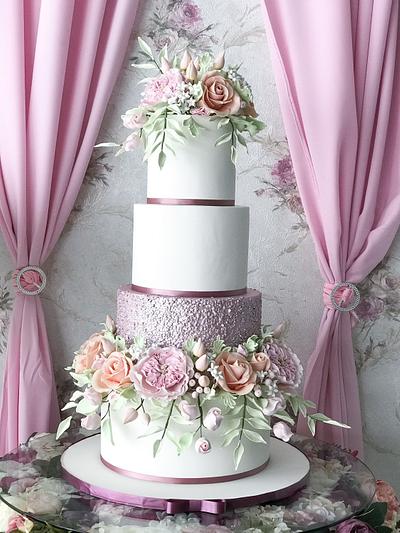 Wedding cake - Cake by Georgia´s Cakes 