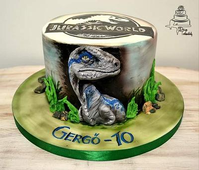 Jurassic world - Cake by Krisztina Szalaba