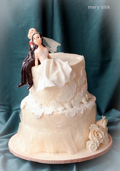 Little wedding cake...pandemy style - Cake by Maria Schick
