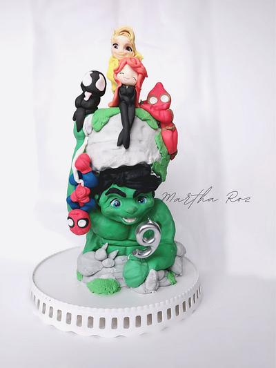Superhero Cake - Cake by Martha Roz