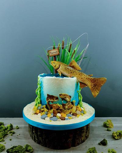Fishy business  - Cake by Radoslava Kirilova (Radiki's Cakes)