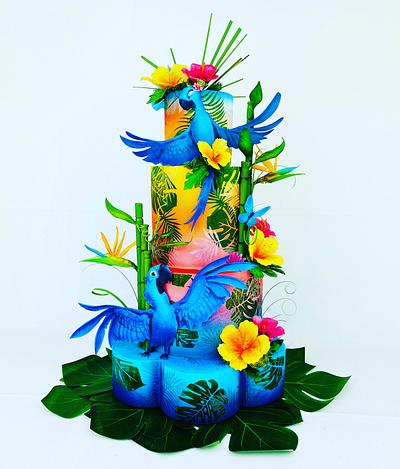 Rio cake lover  - Cake by Cindy Sauvage 