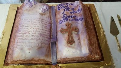 Bible Cake - Cake by Elephant Bath Tub