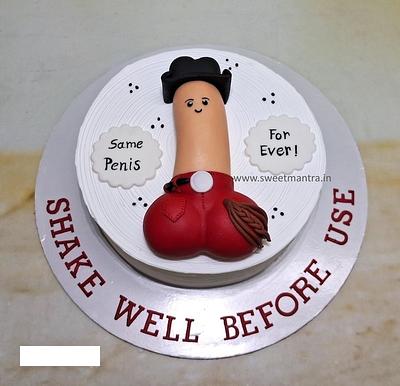 Naughty Penis cake for Bachelorette - Cake by Sweet Mantra Homemade Customized Cakes Pune