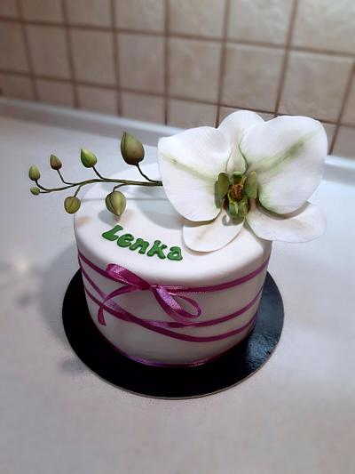 Orchid - Cake by Majka Maruška