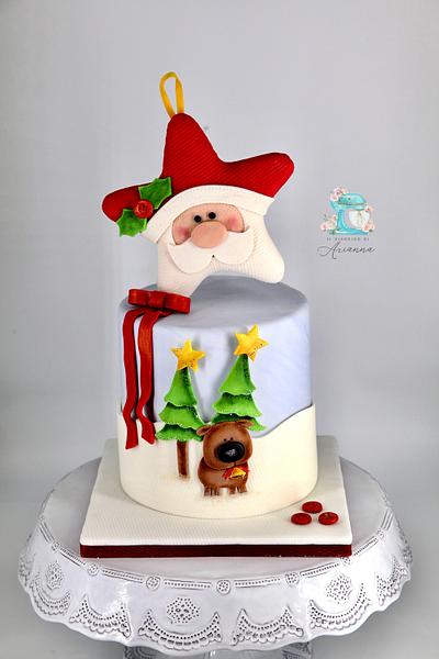 Hello Christmas Cake  !!! - Cake by Arianna