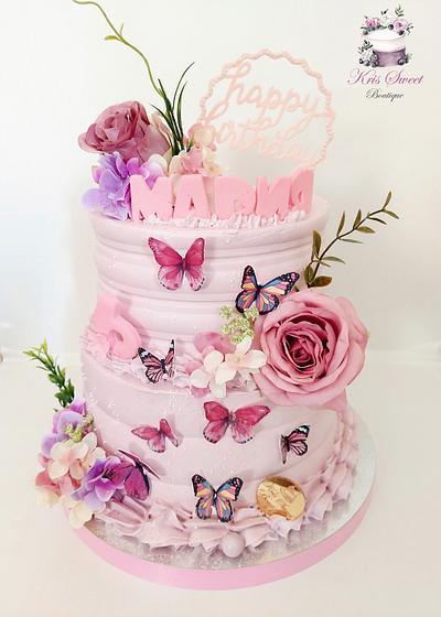 Pink beauty  - Cake by Kristina Mineva