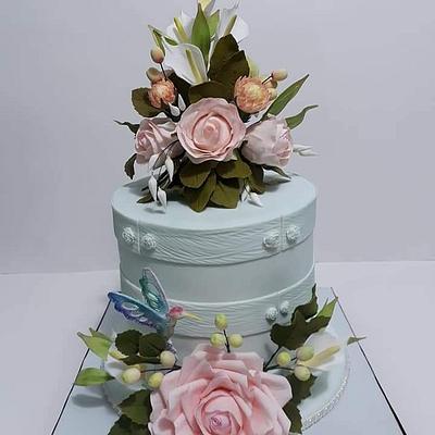 Flowers  - Cake by Julissa 