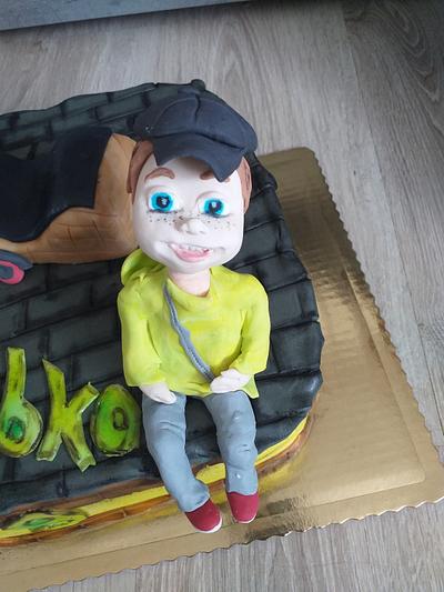 skateboard cake - Cake by Stanka