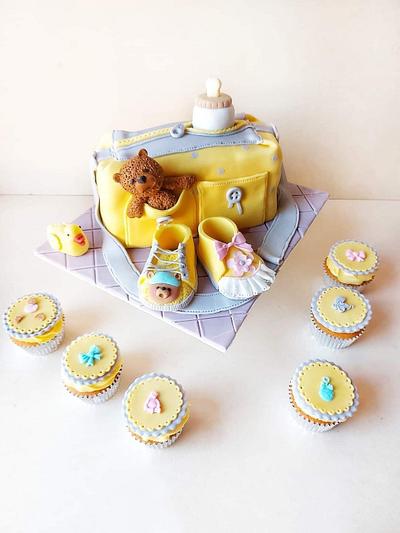 Baby shower cake  - Cake by Tasnuta Cake Artistry ( TASNUTA ALAM)