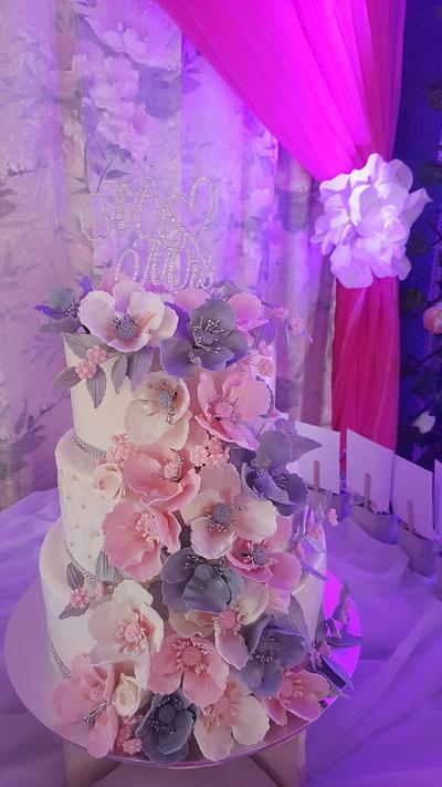 PINK DECEMBER WEDDING - Cake by Karamelo Cakes & Pastries