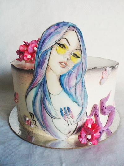 Birthday cake - Cake by Veronika