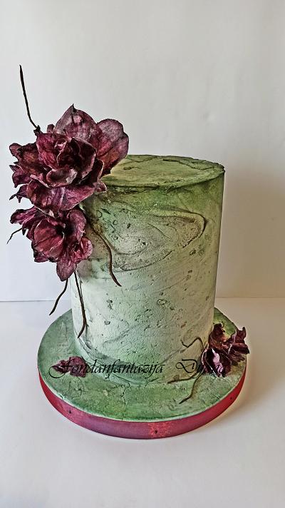 Stone texture cake - Cake by Fondantfantasy
